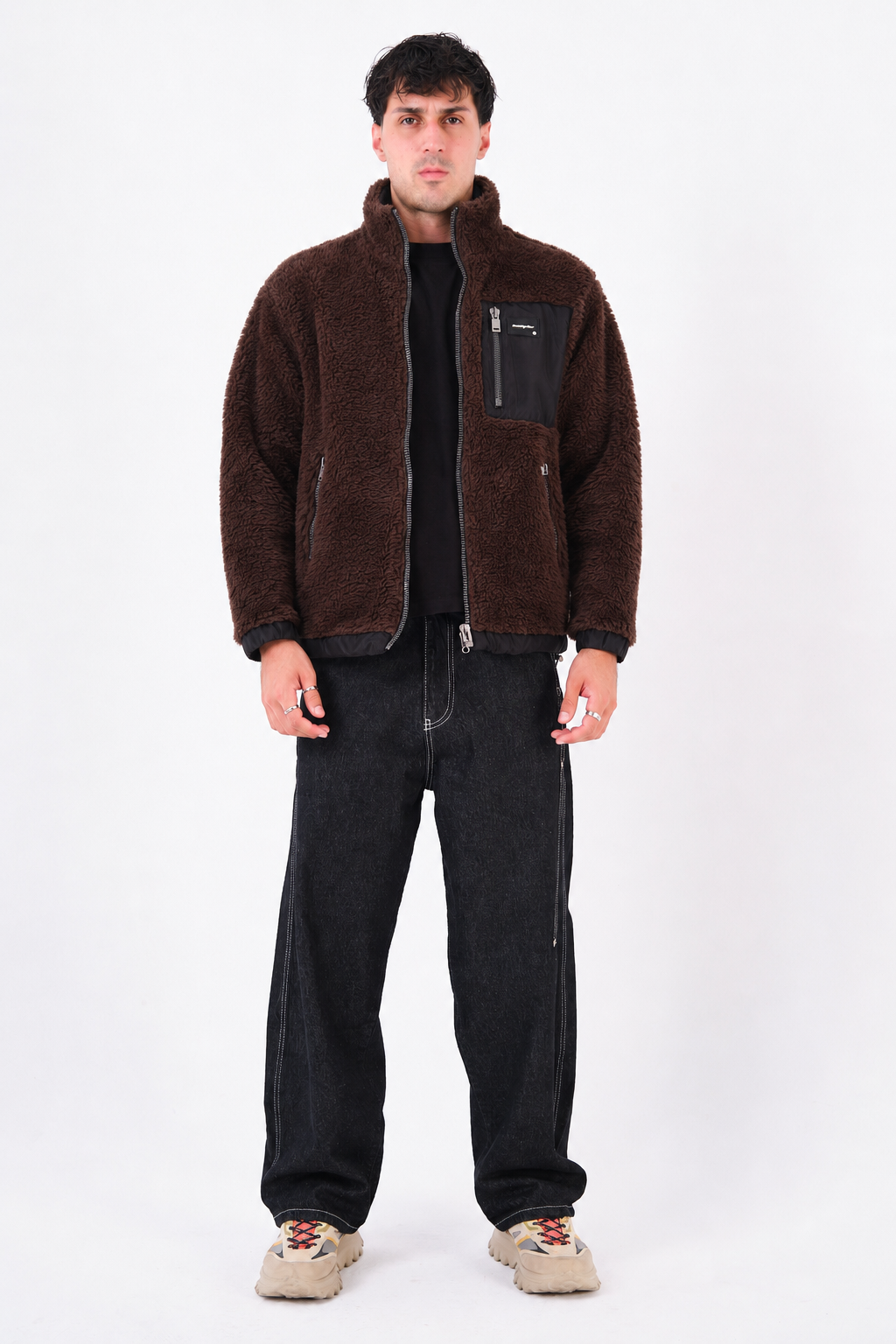 Men’s Reversible Faux Fur Jacket