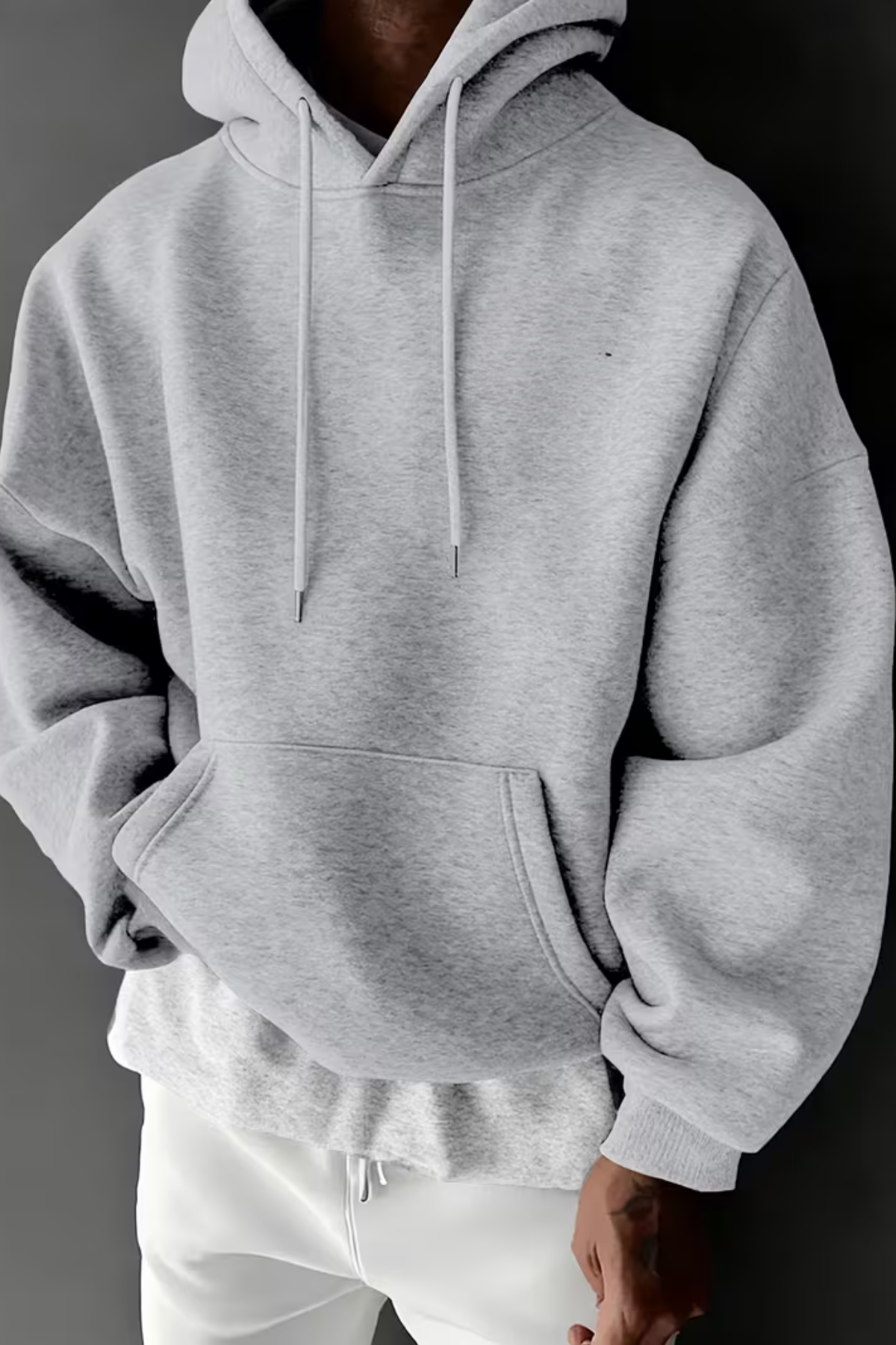Unisex Oversize Fleece Hoodie – X-4008