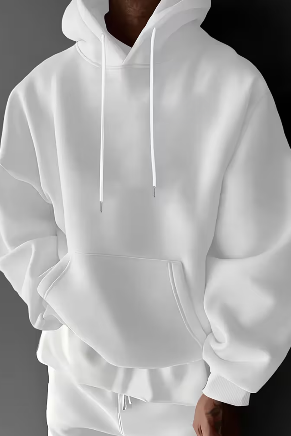 Unisex Oversize Fleece Hoodie – X-4008
