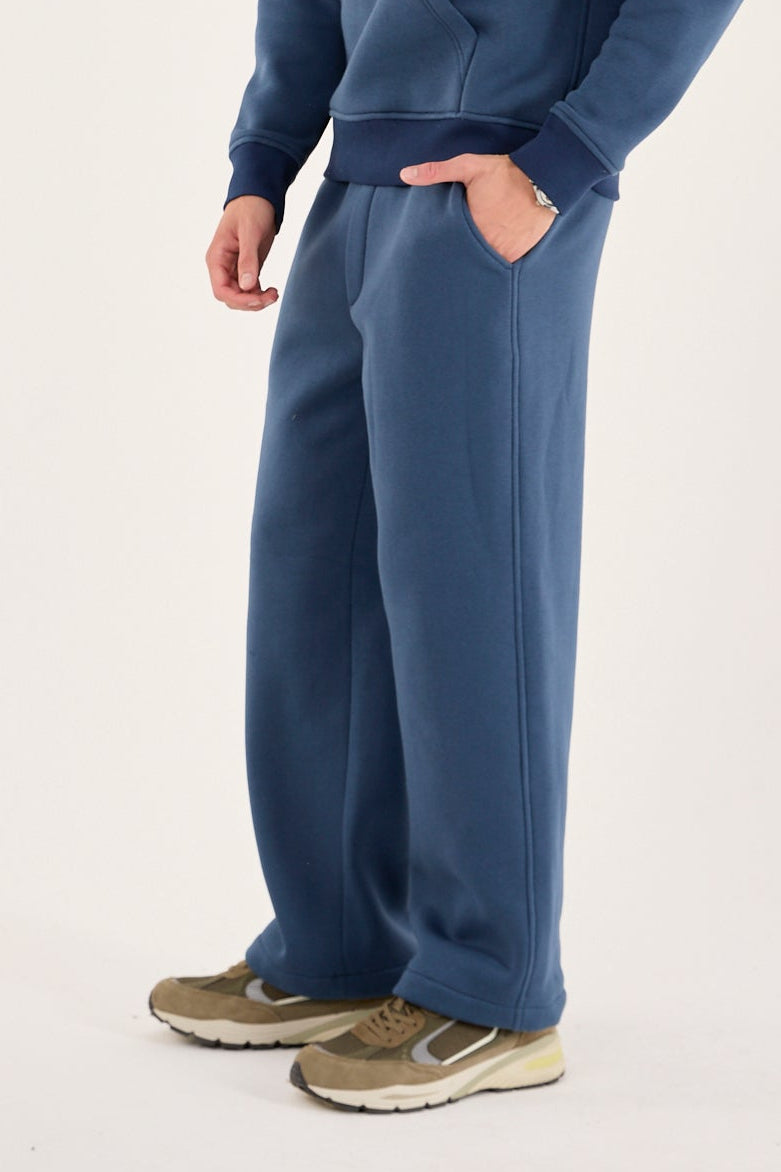 Unisex Fleece Sweatpants – 3-Thread Relaxed Fit X-1001