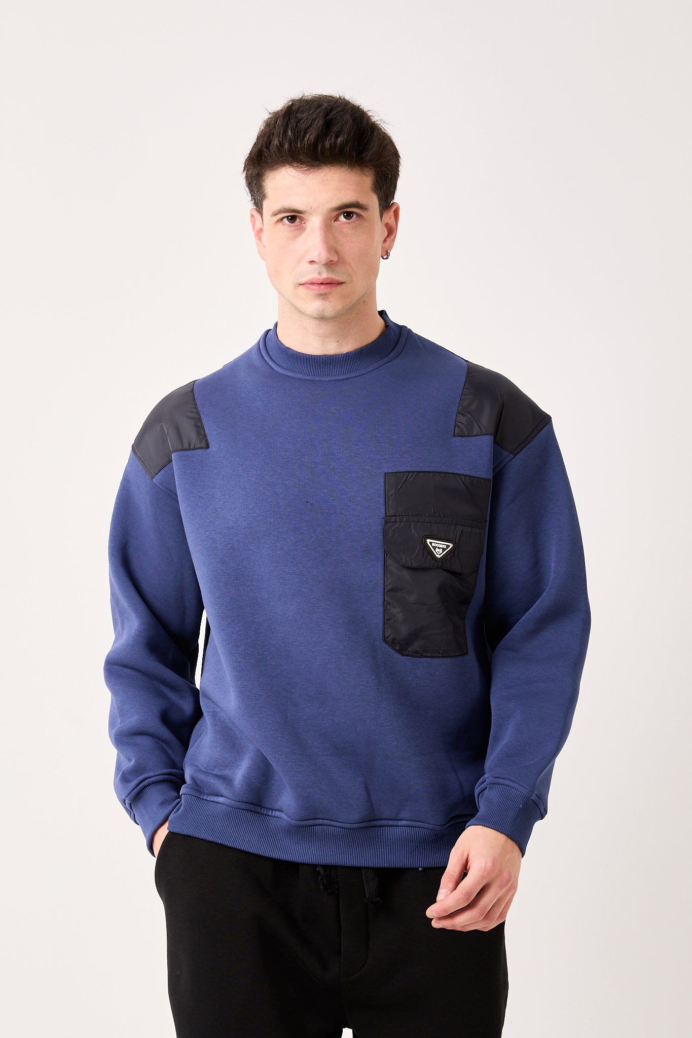 Men’s Heavyweight Sweatshirt with Pocket Detail X-4006