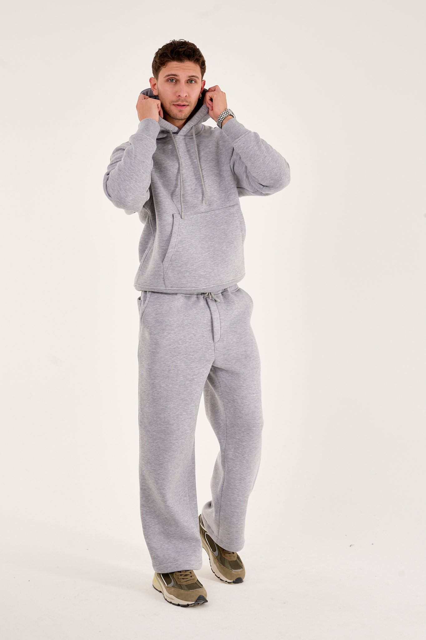 Unisex Hooded Tracksuit Set – |X-4008-1001|