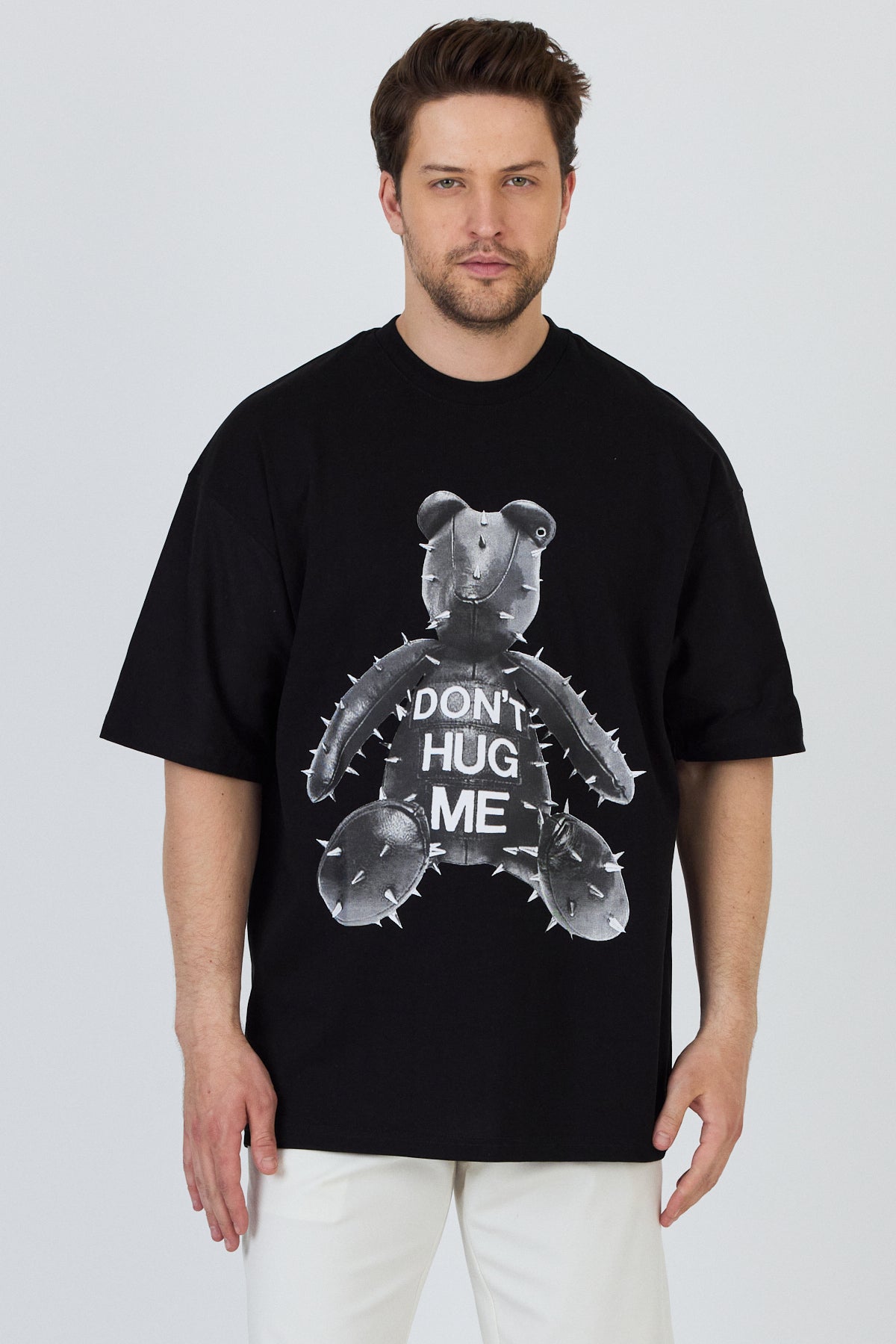 Bear Print T-Shirt R-5860