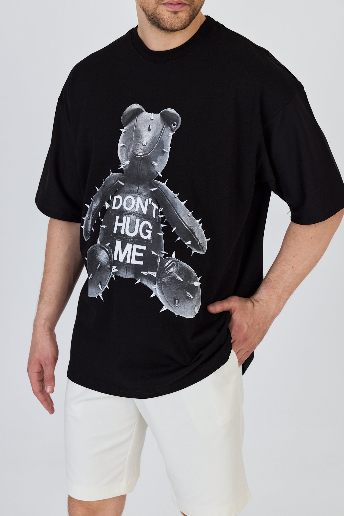 Bear Print T-Shirt R-5860