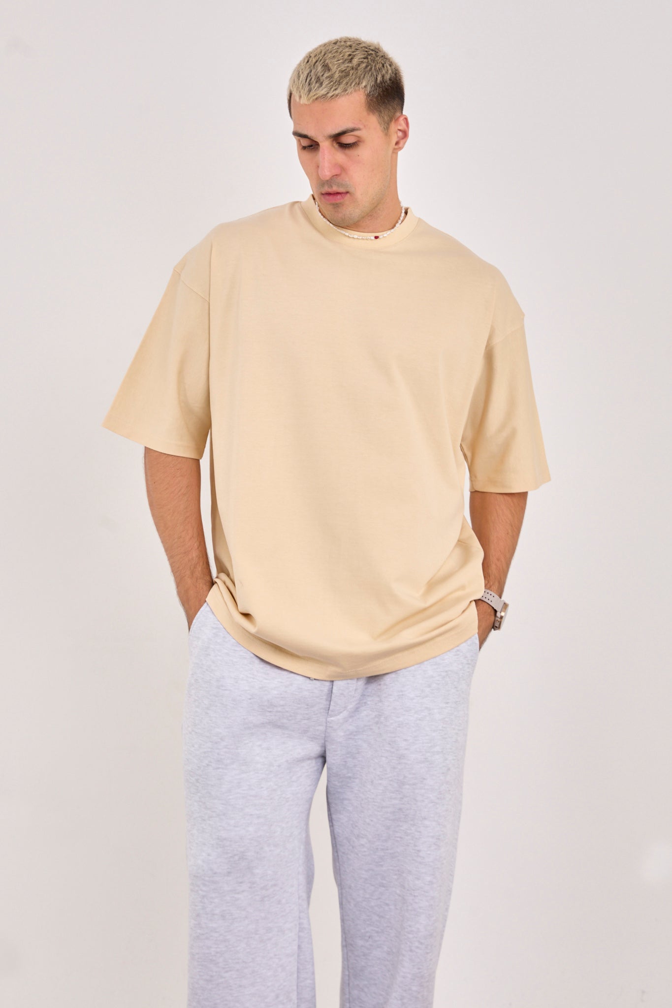 Unisex Oversized 100% Cotton T-Shirt – X-4009