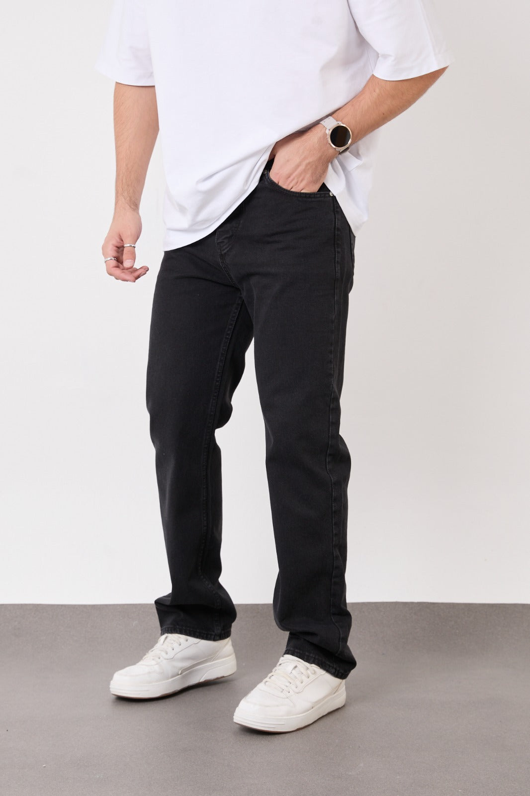 Men’s Baggy Fit Jeans – Relaxed Streetwear Style-T-2300-1