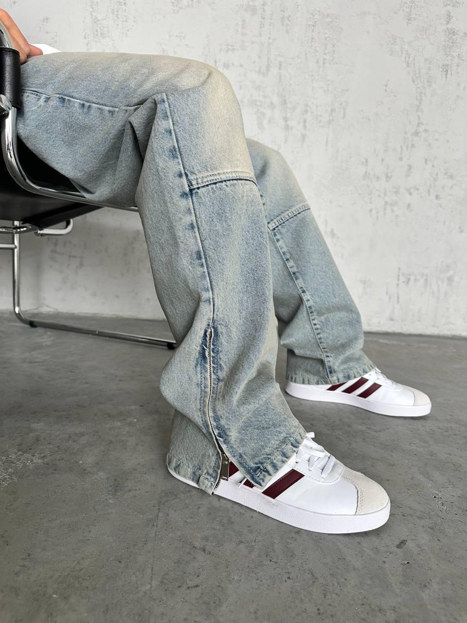 Men’s Brown Carpenter Detail Denim Jeans – T-2884