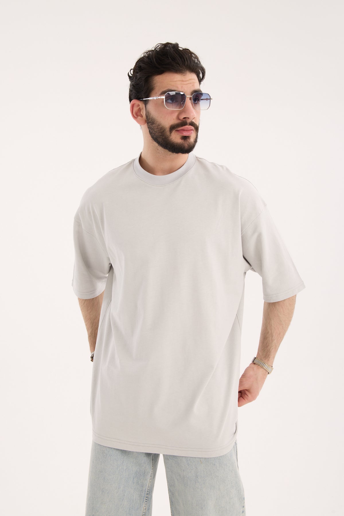 Unisex Oversized 100% Cotton T-Shirt – X-4009