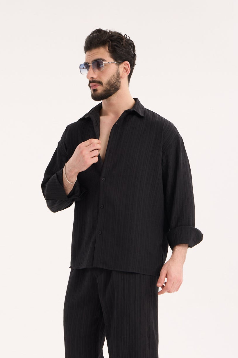 Long Sleeve Shirt – Polyester Viscose Blend X-3009-1