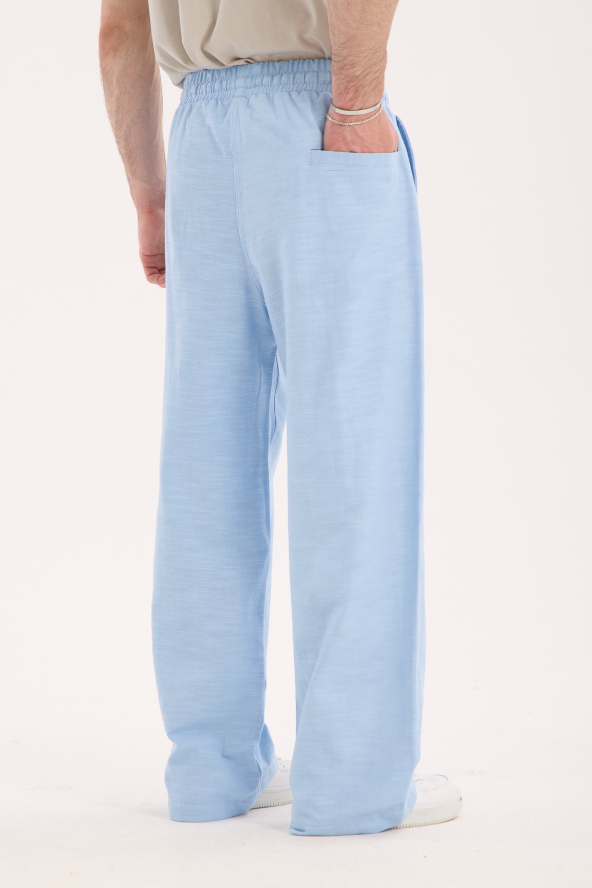 Linen Baggy Pants – X-1014 | 100% Cotton Relaxed Fit Summer Trousers