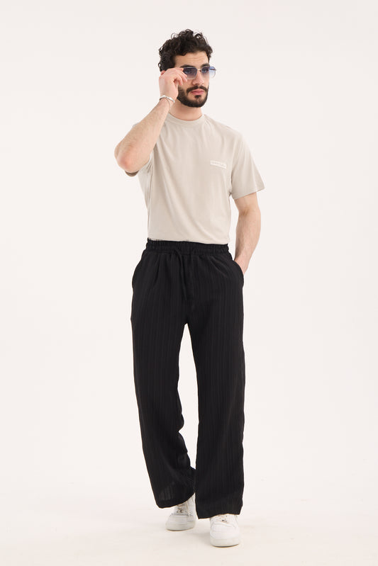 Elastic Waist Pants – Polyester Viscose Blend X-3009
