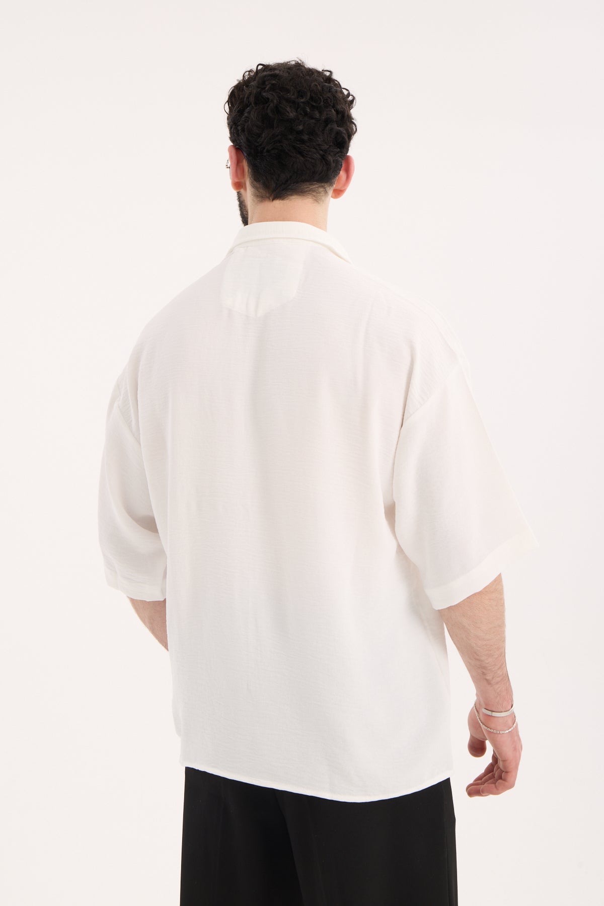 Aerobin Short Sleeve Shirt with Embroidery X-0016