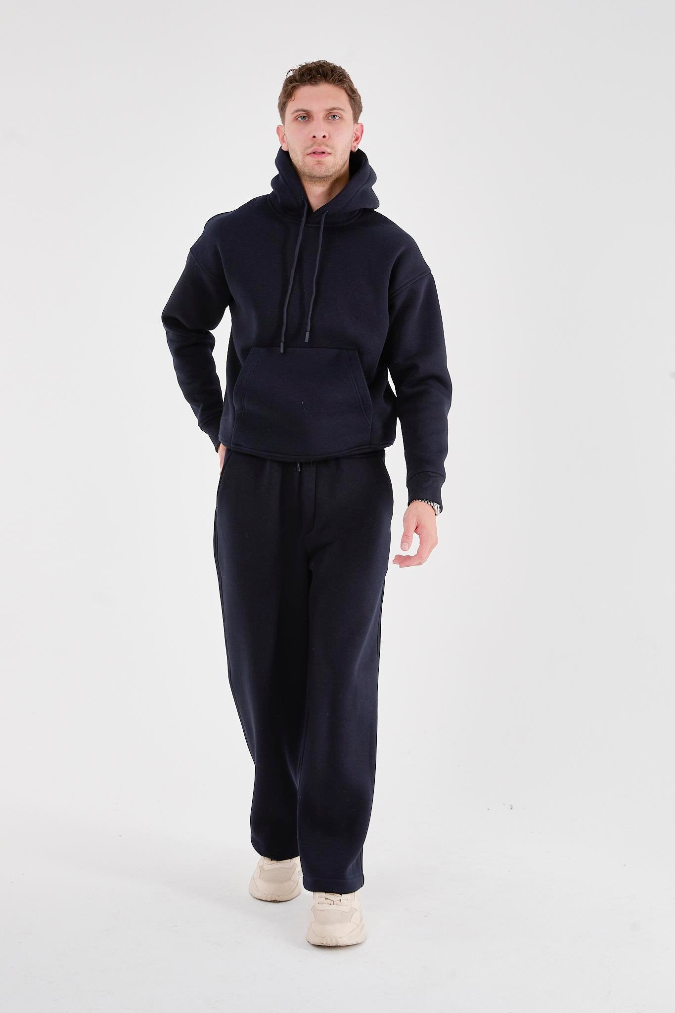 Unisex Hooded Tracksuit Set – |X-4008-1001|
